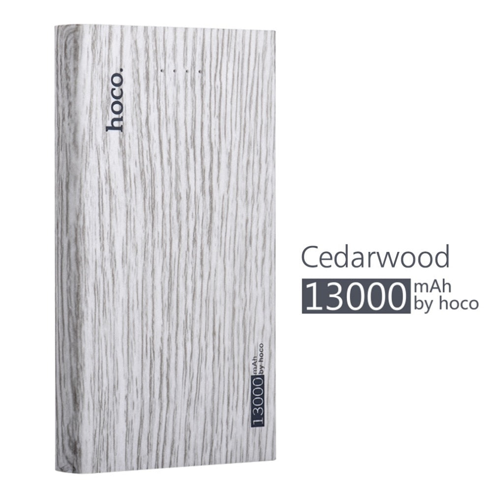 Wooden Power Bank 13 000 MAh