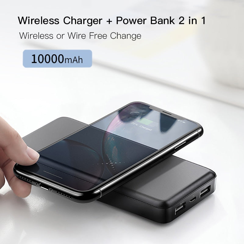 Qalcomm 3.0 Multifunktionale Power Bank – 10.000 mAh